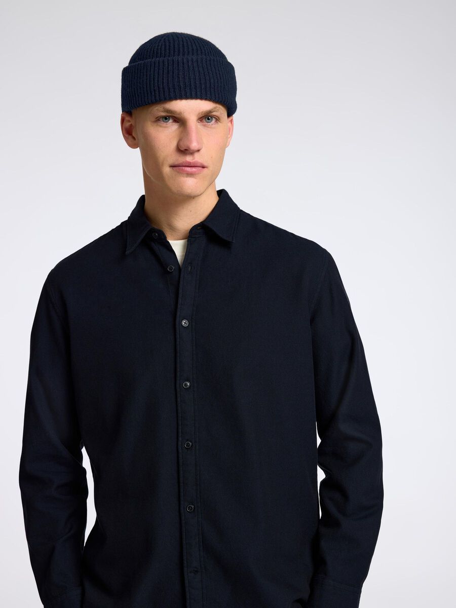 Mason Merino Sailor Wool Beanie - Sky Captain