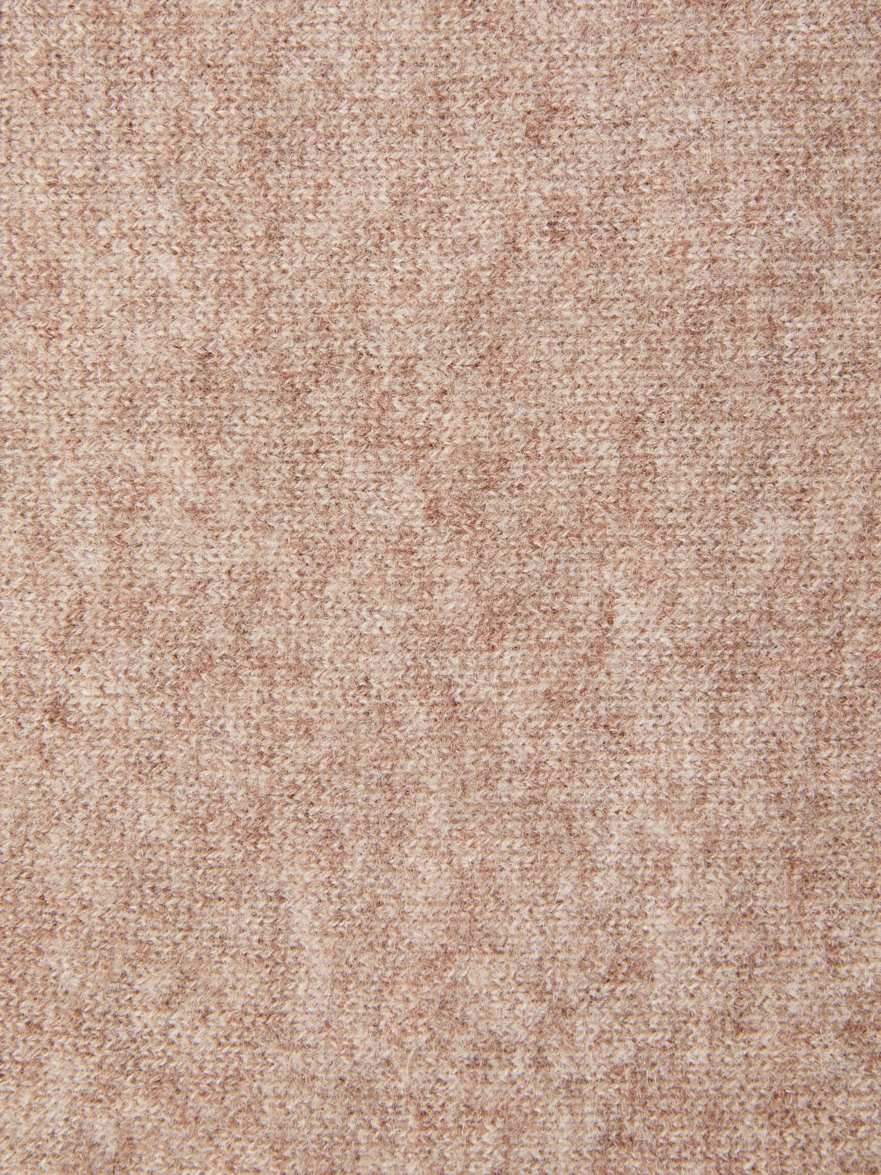 Maria Narrow Cashmere Scarf - Fungi Melange