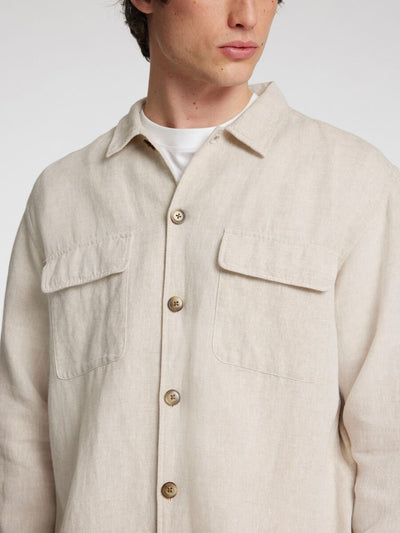 Leroy Sun Overshirt -Pure Cashmere