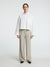 Astha Cropped Boxy Shirt - Bright White