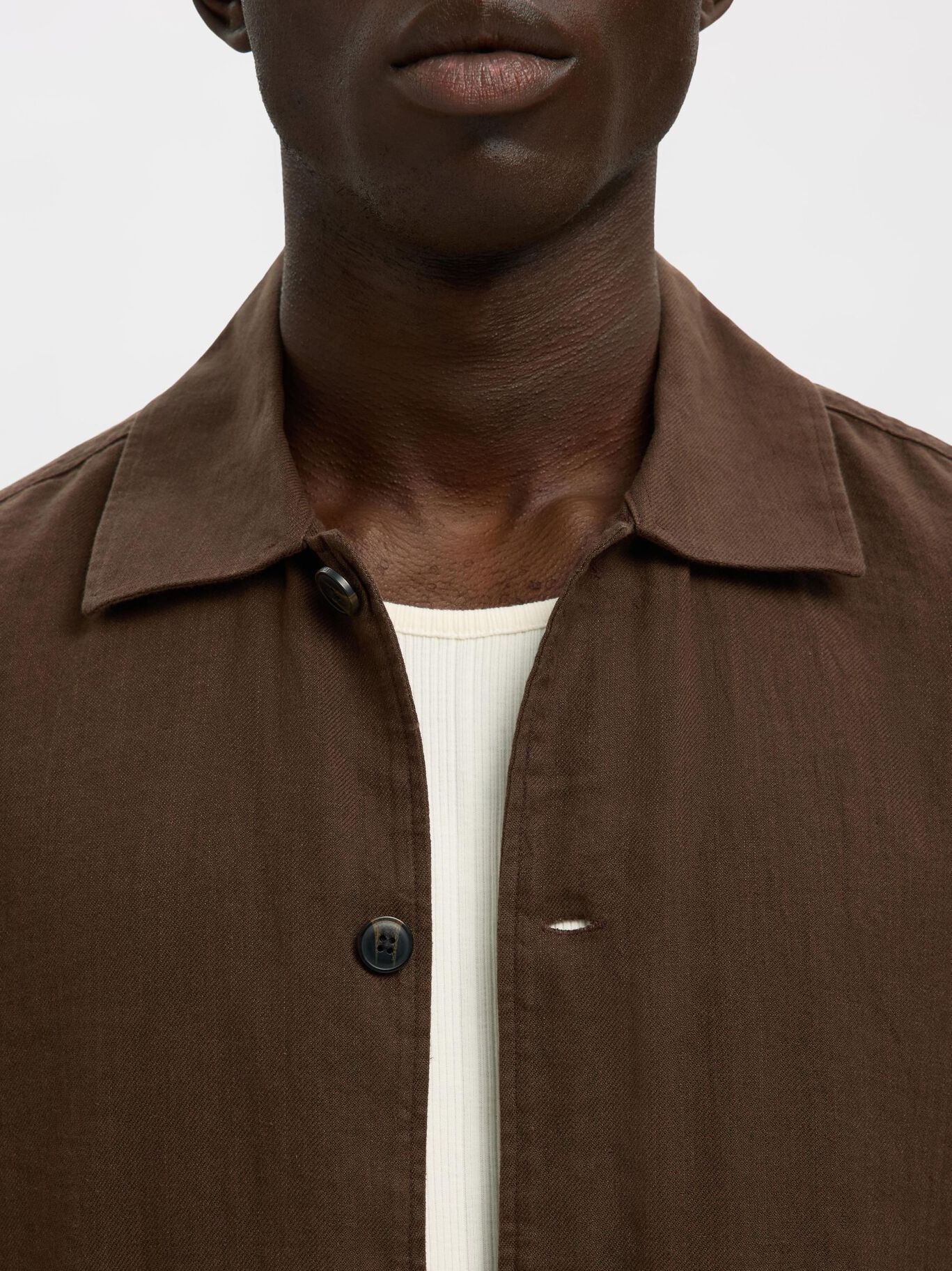 Relaxed Tony Overshirt - Demitasse
