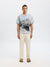 Relax Carl AOP Print Shirt - Cashmere Blue