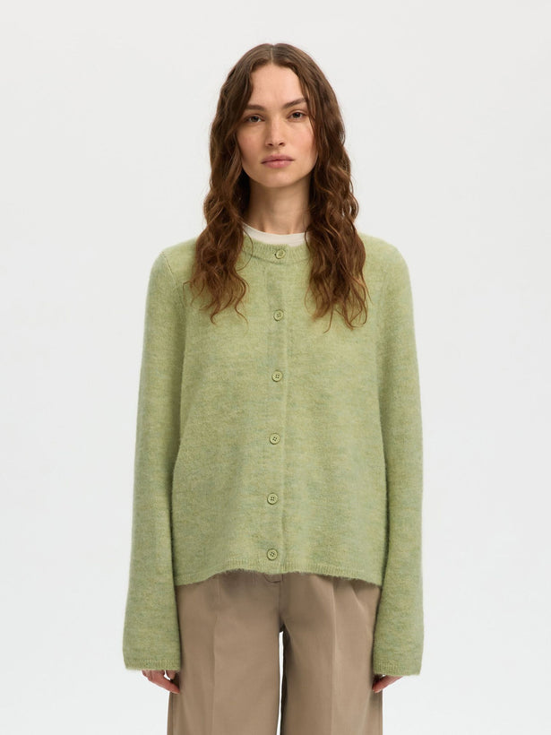 Lulu Knit Cardigan - Lint Melange