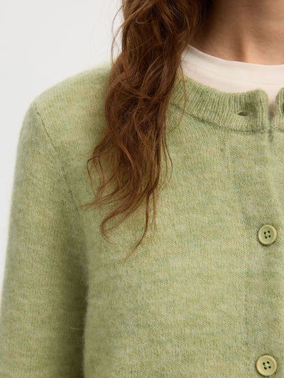 Lulu Knit Cardigan - Lint Melange