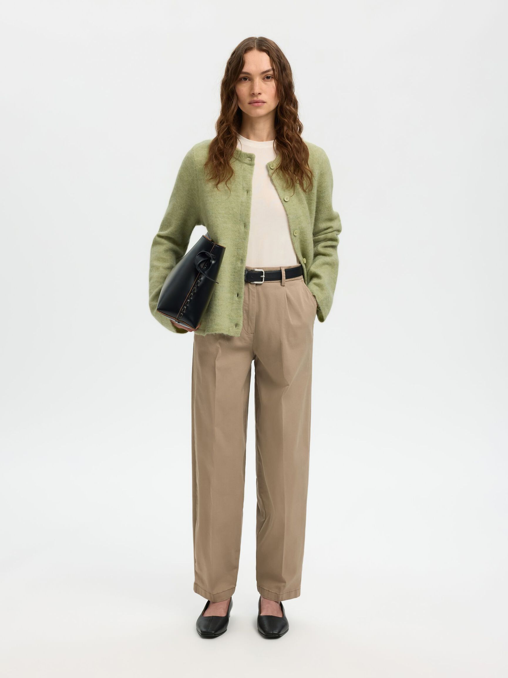 Lulu Knit Cardigan - Lint Melange