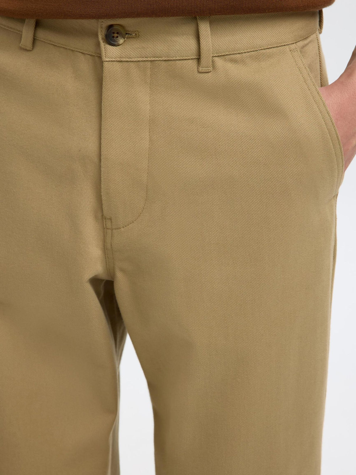 Harry 220 Twill Loose Pant - Chinchilla