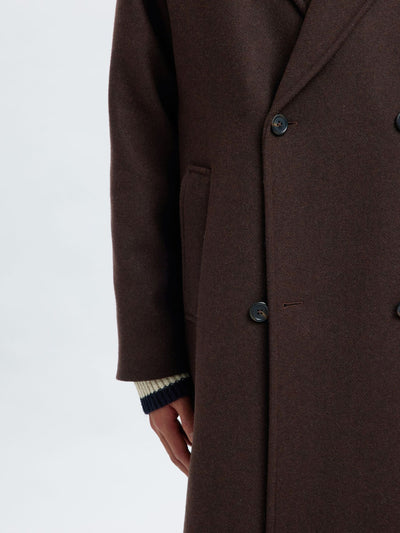 Simon Manteco Wool Blend Coat - Delicioso