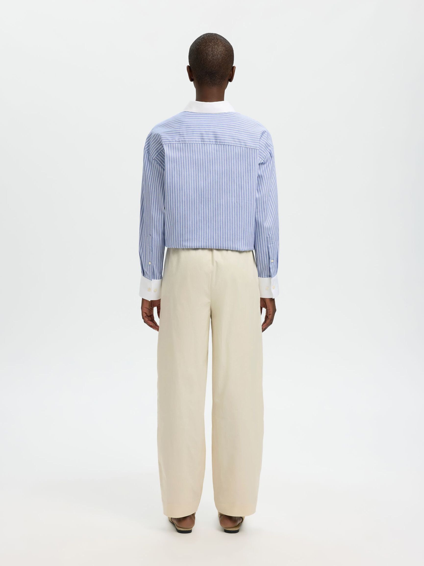 Juma Loose Barrel Pants - Birch