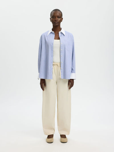 Juma Loose Barrel Pants - Birch