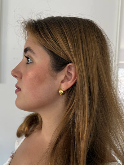 Zadie Mini Hoop Earrings - Gold