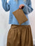 Celeste Pouch Bag - Golden Brown