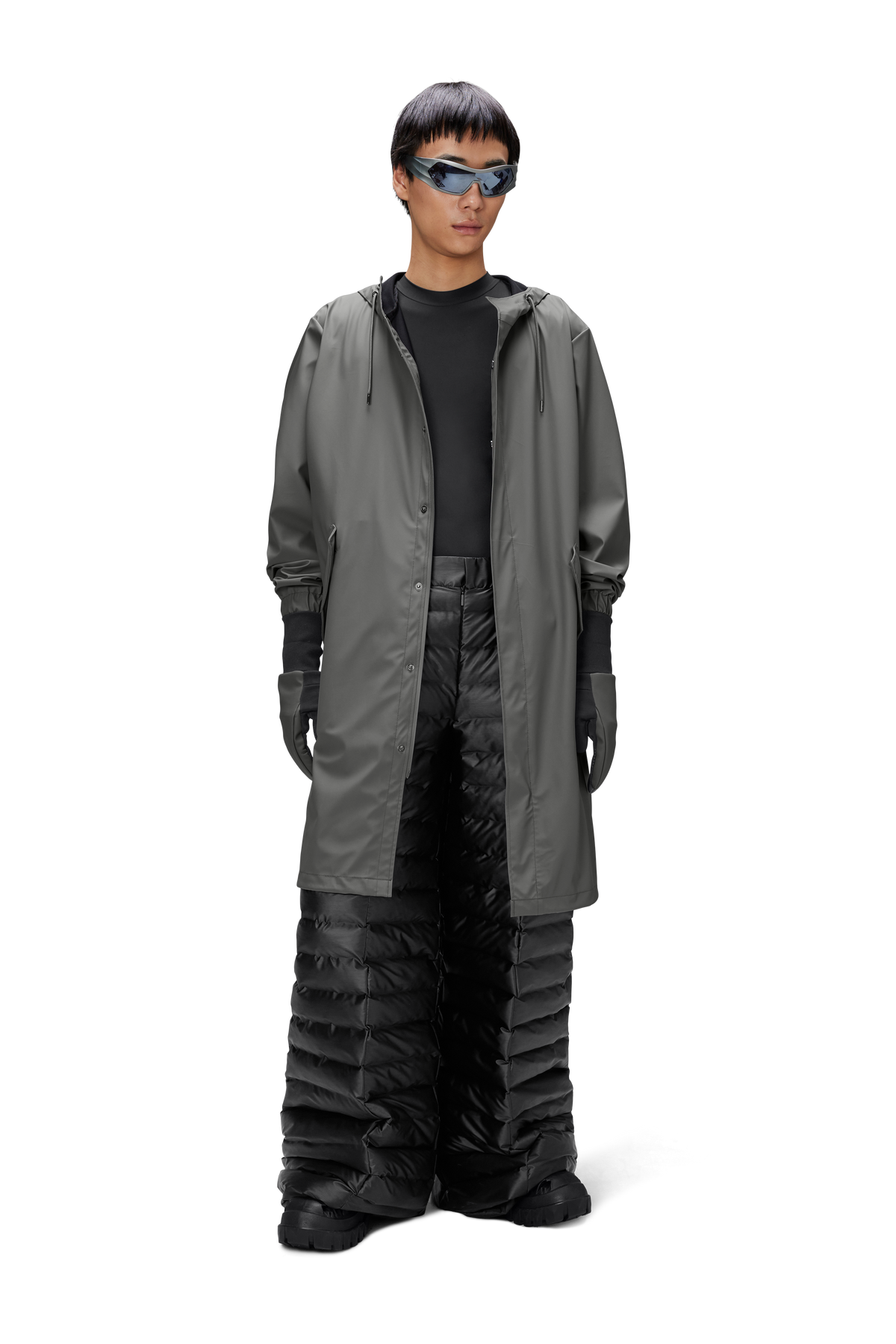 Fishtail Parka - Grey