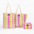 Wash Bag - Pink & Yellow