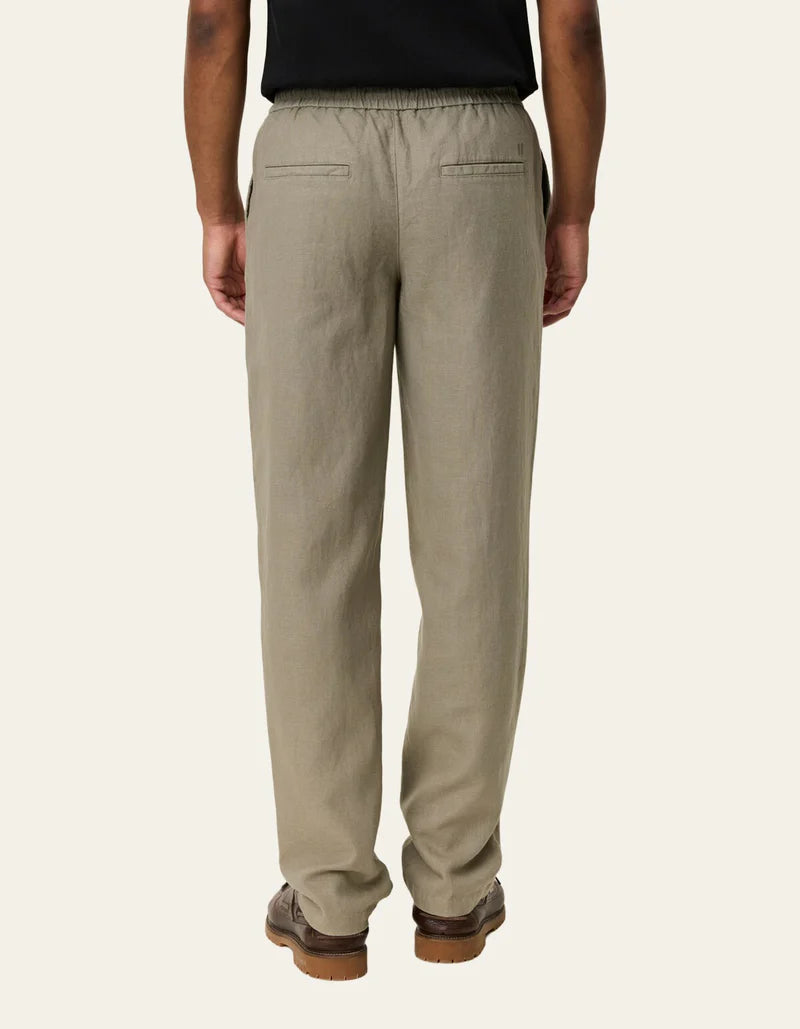 Patrick Linen Pants - Laurel Oak Sand