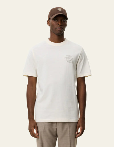 Ben Faience T-Shirt - Eggnog White