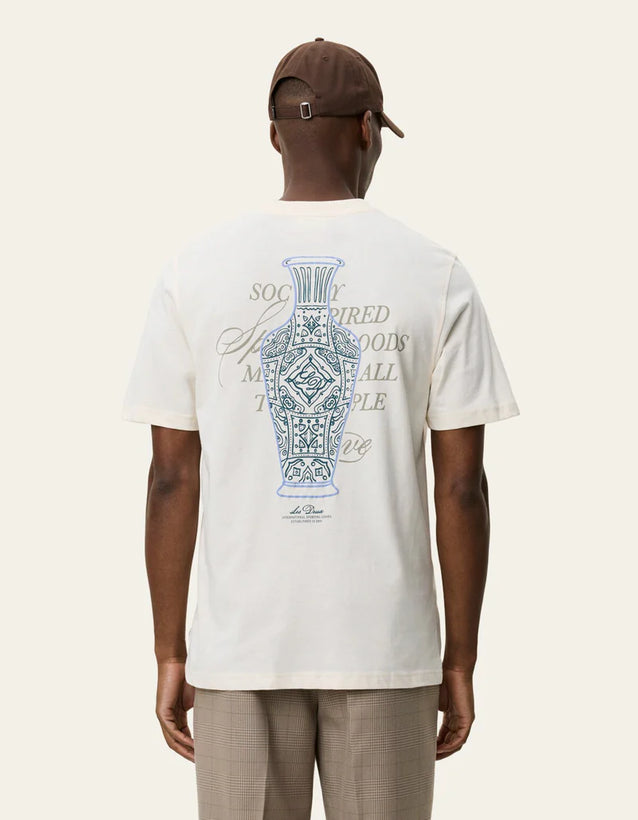Ben Faience T-Shirt - Eggnog White