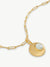 Cressida Necklace - Gold/White Mother of Pearl