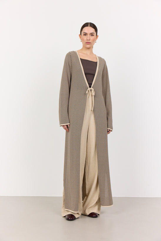 Lily 2 Cardigan - Dark Sand