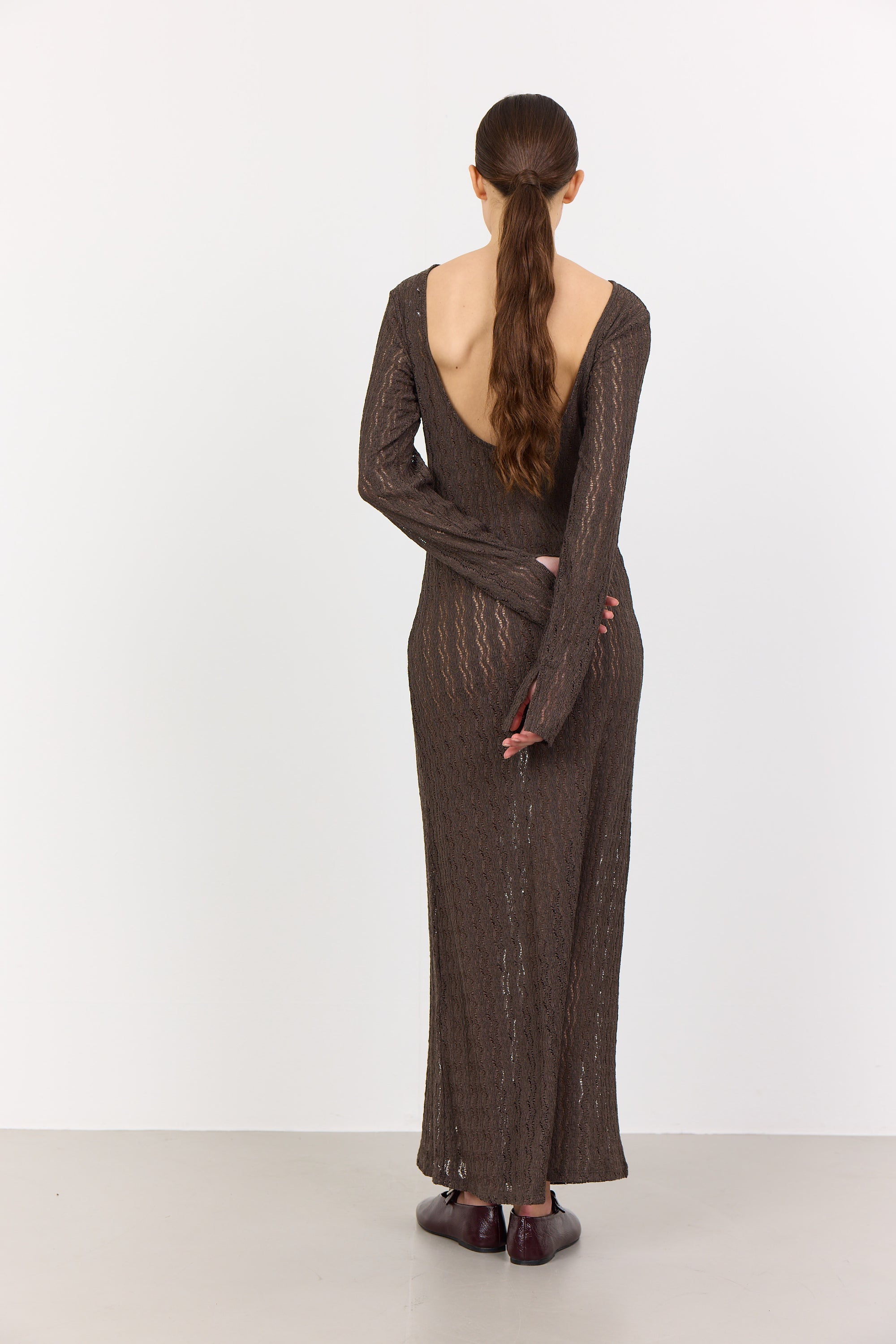 Laica Dress - Dark Brown