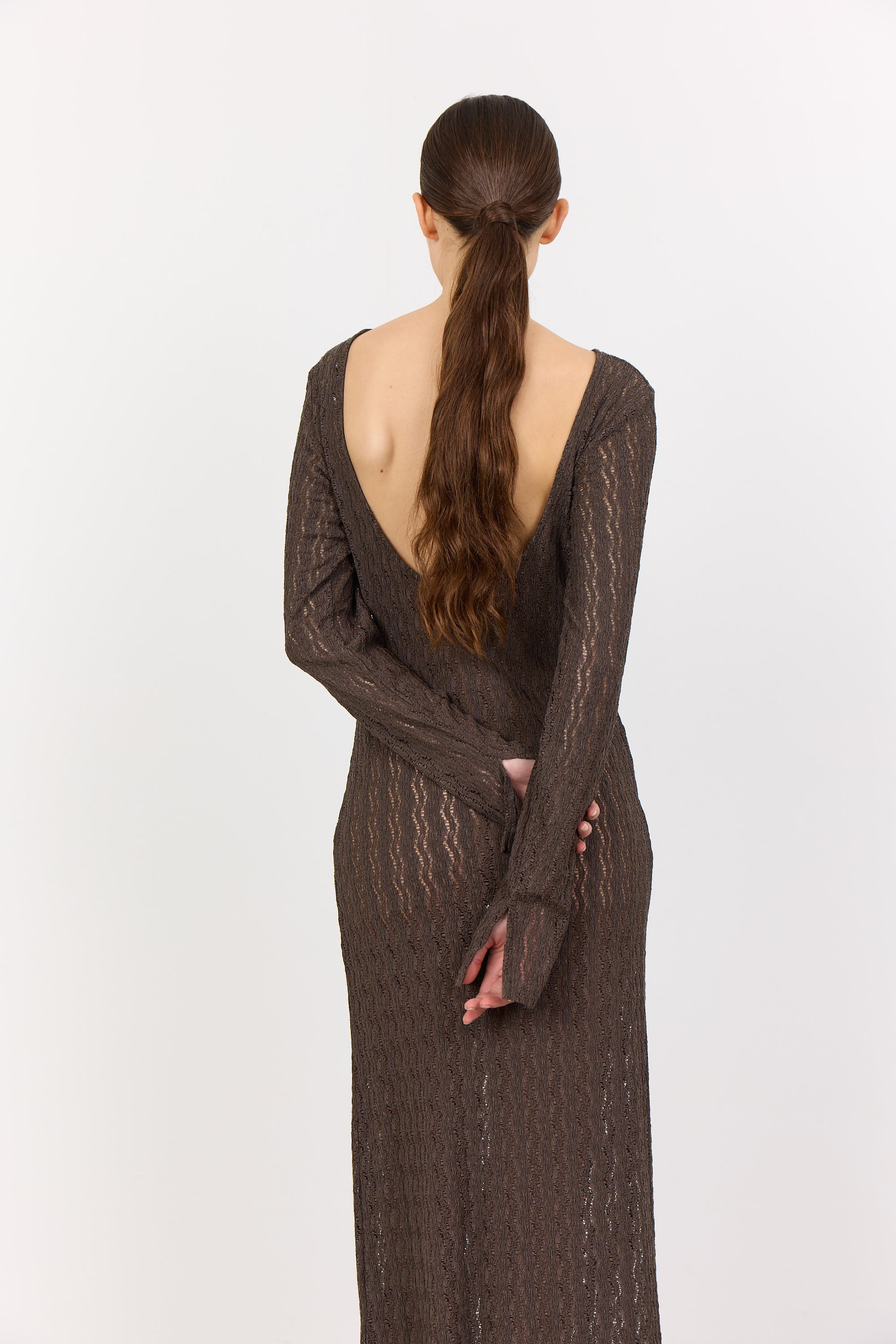 Laica Dress - Dark Brown