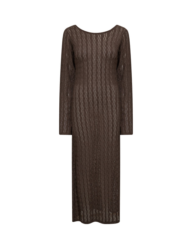 Laica Dress - Dark Brown