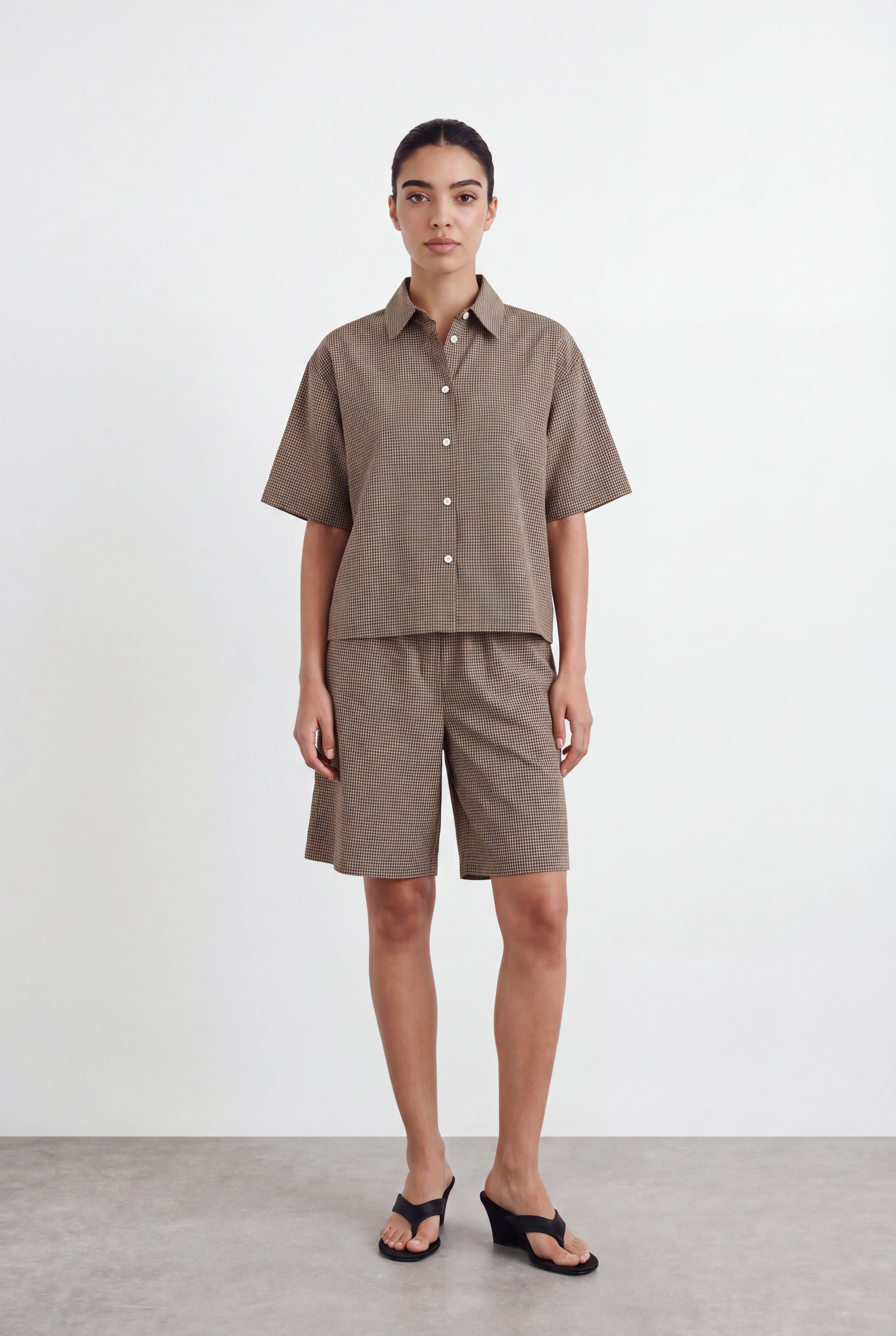 Ronia 1 Shirt - Brown