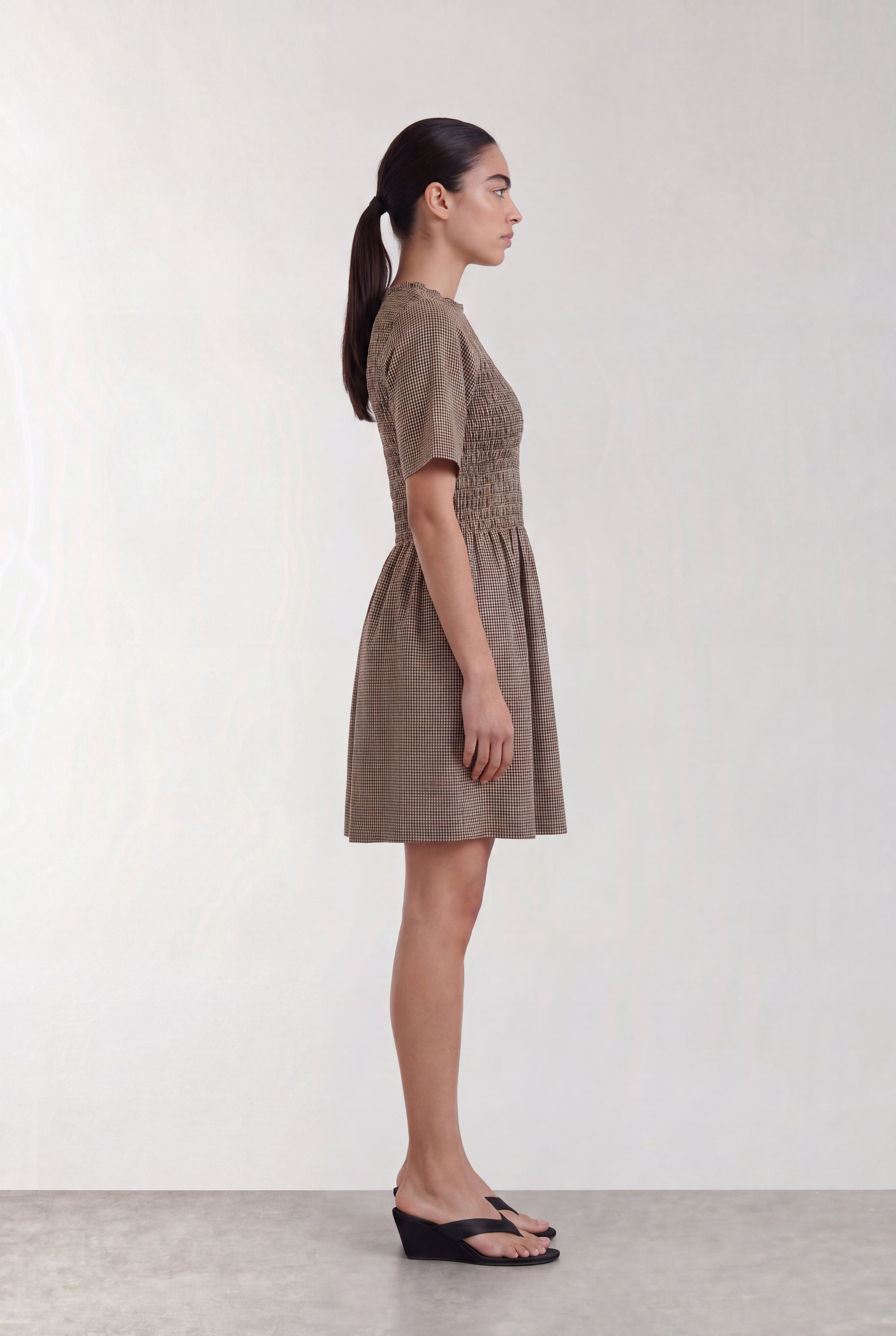 Ronia 3 Dress - Brown