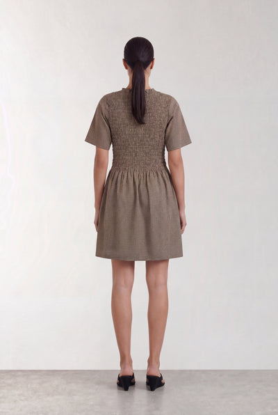 Ronia 3 Dress - Brown
