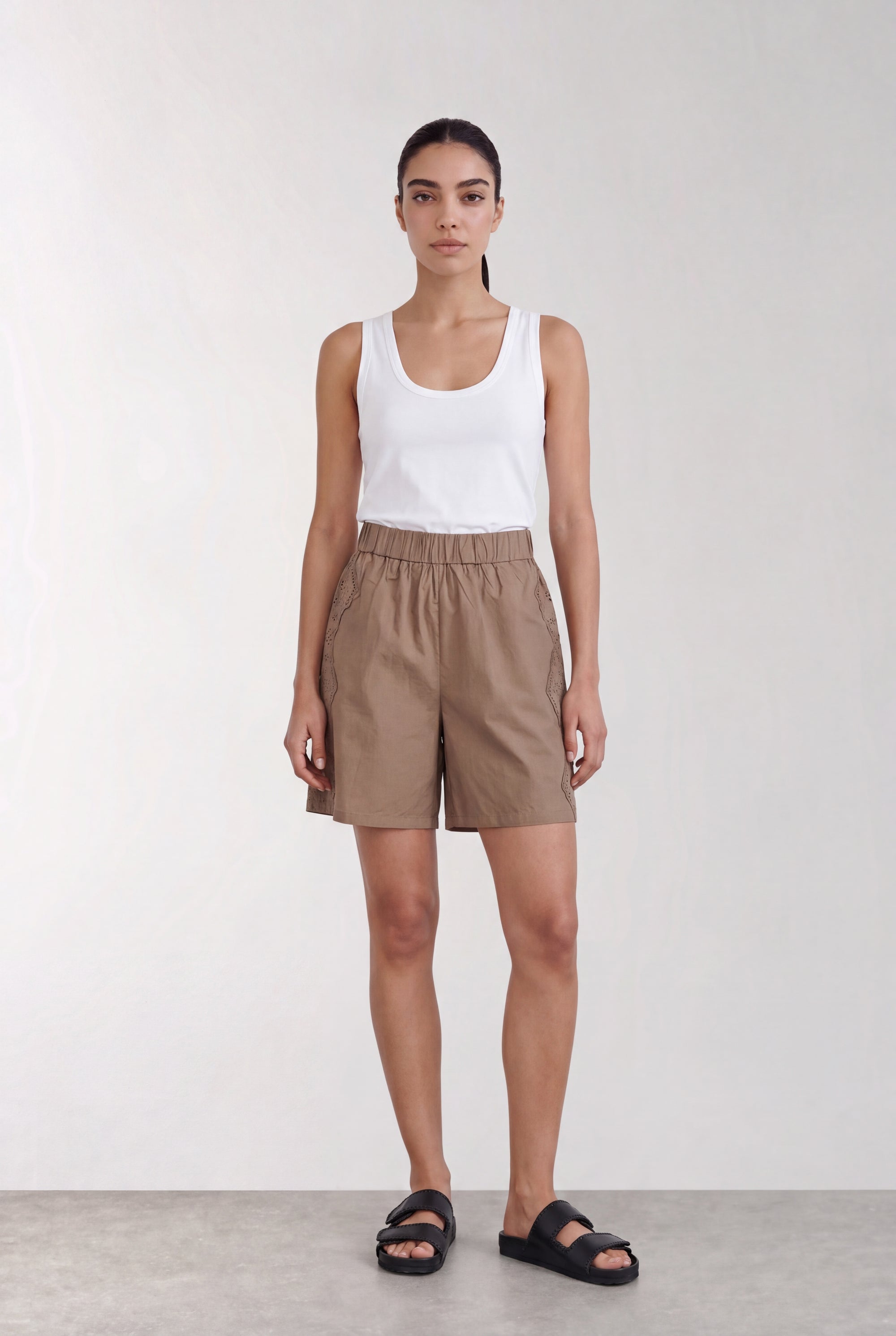 Paloma 3 Vest Top - White
