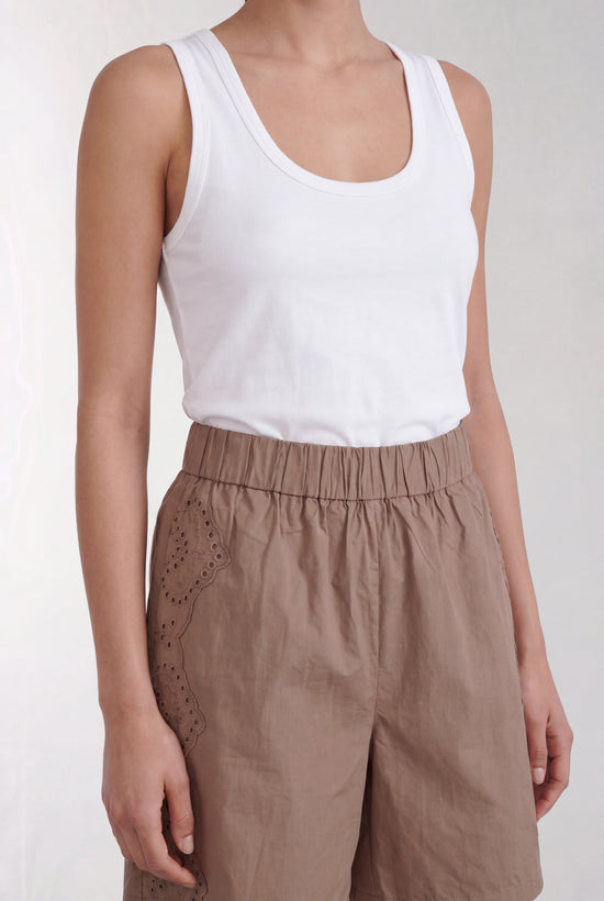 Paloma 3 Vest Top - White