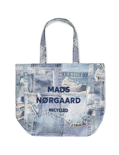 Recycled Boutique Athene Bag - Denim