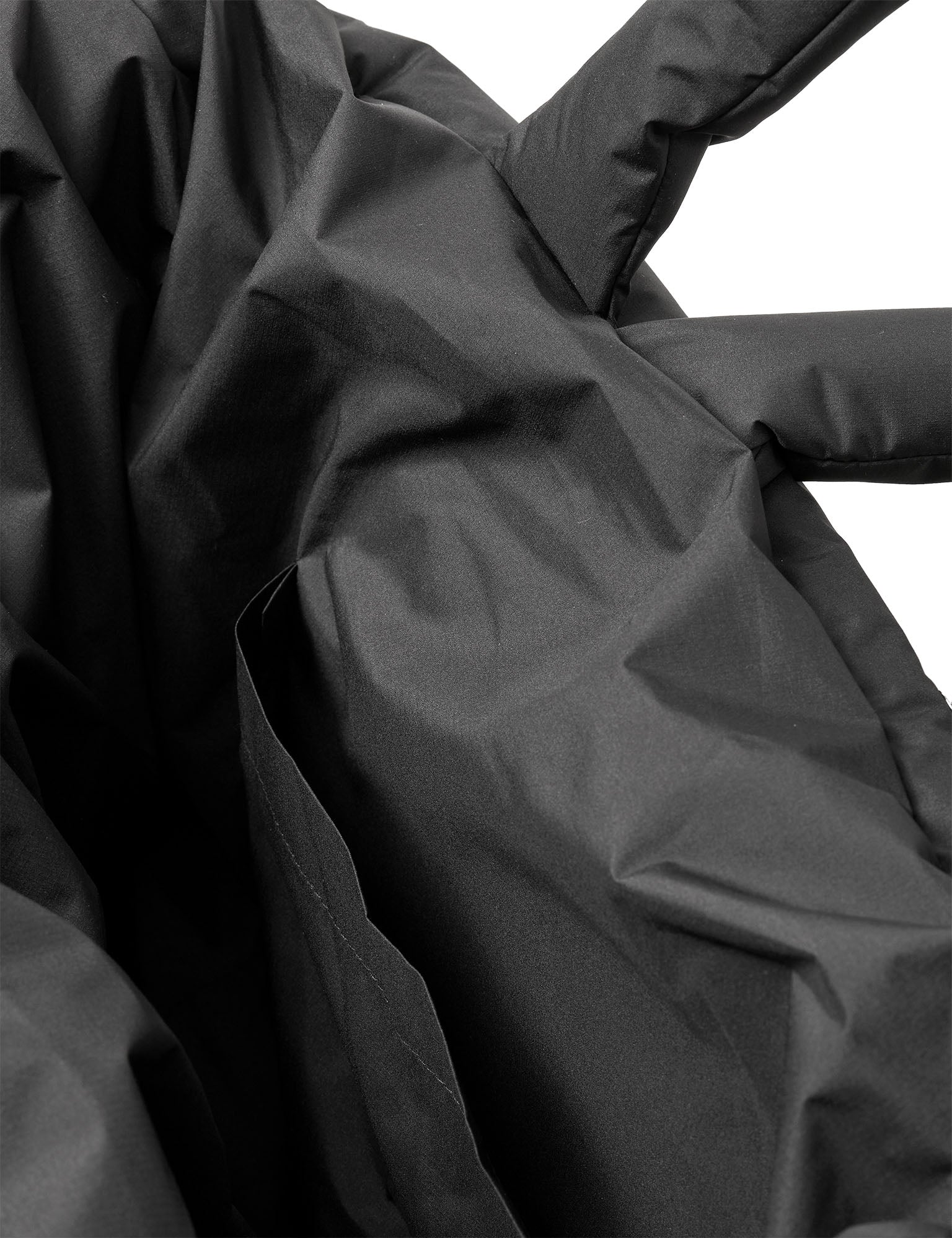 Recycled Pillow Bag - Black