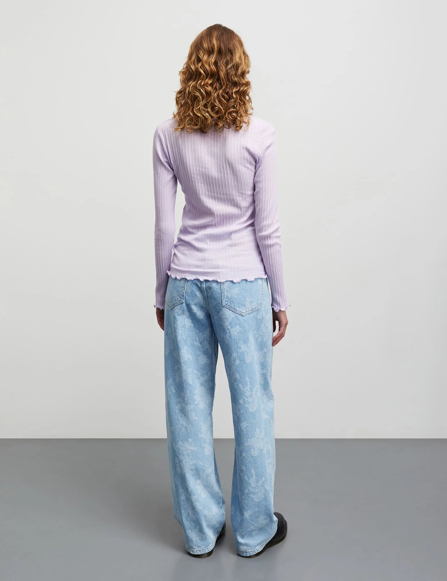 Art Denim Christel Jeans - Light Denim/Ink Flower