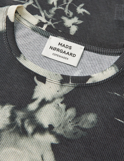 Sherib Nava Blouse - Ink Flower/Black