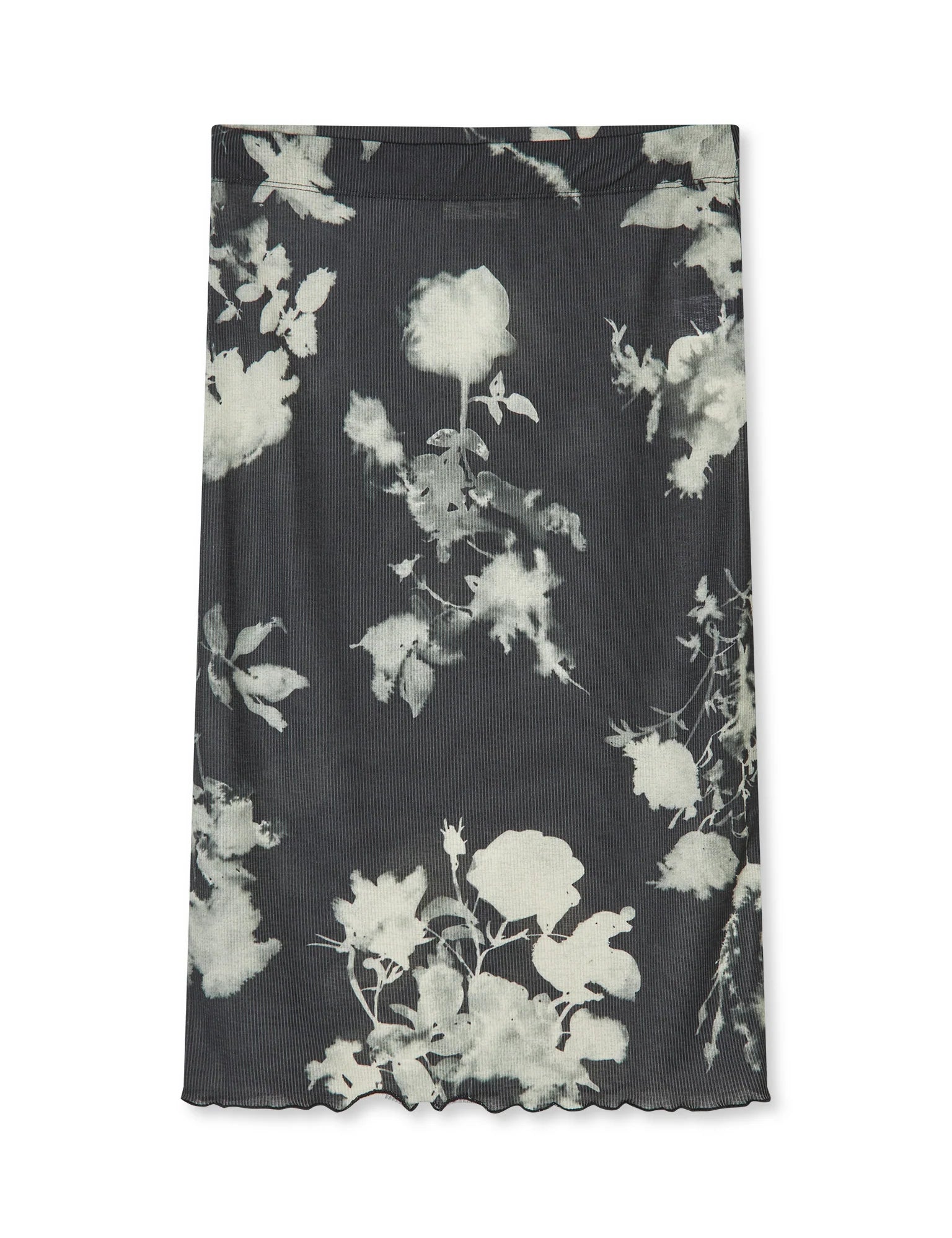 Sherib Emana Skirt - Ink Flower/Black