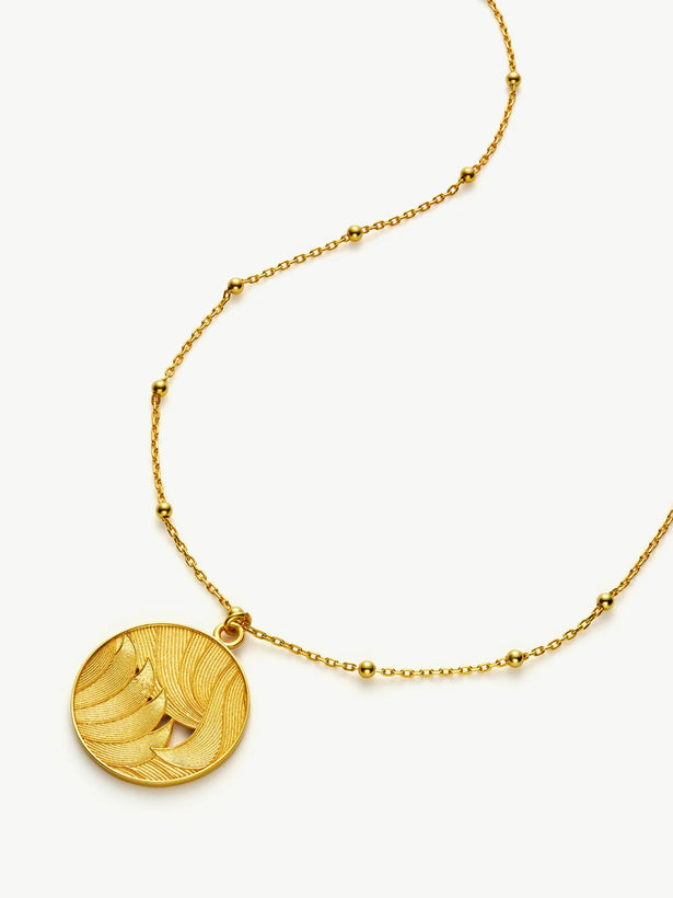 DAY Medallion Necklace - Gold