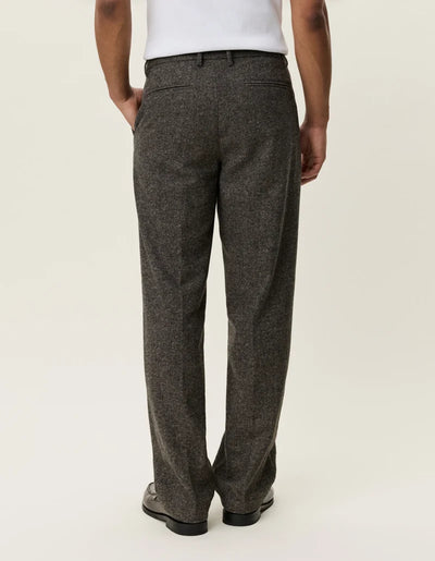 Wool Melange Slack Pants - Caribou