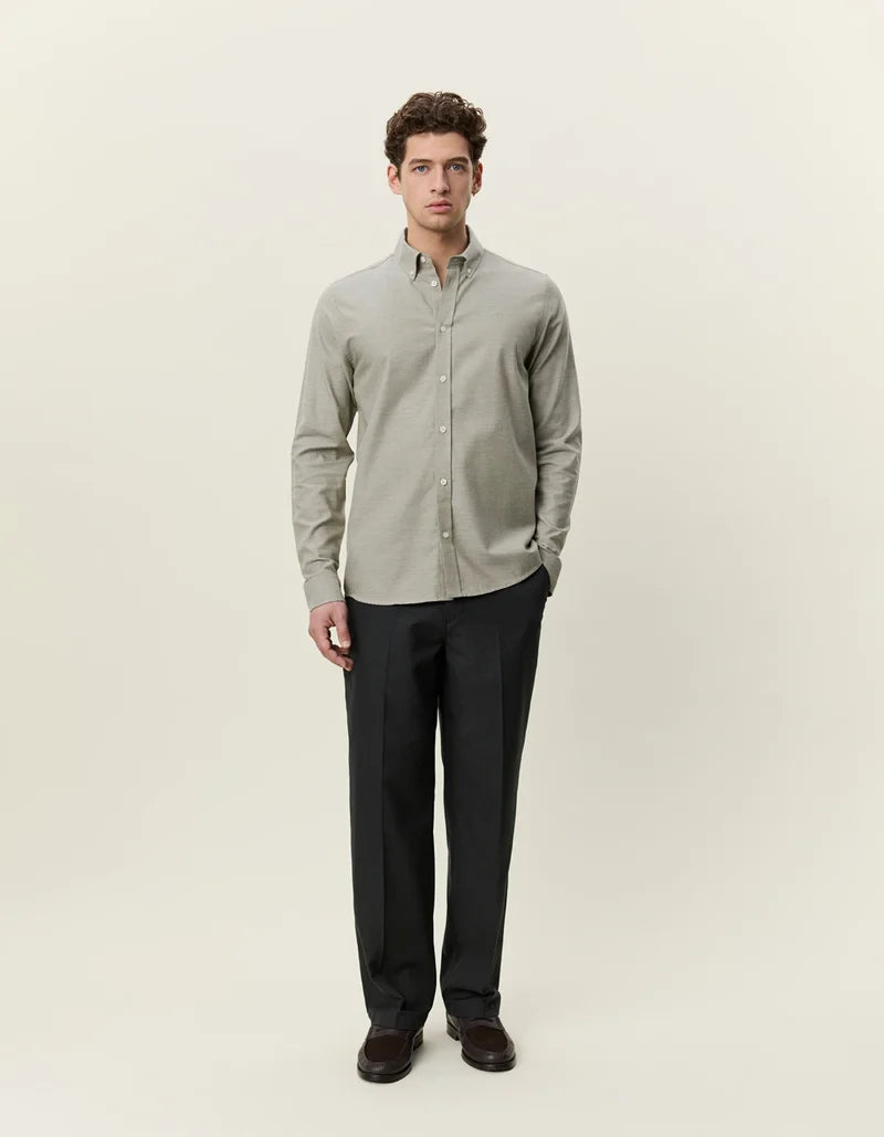 Soft Flannel Shirt - Laurel Oak Sand