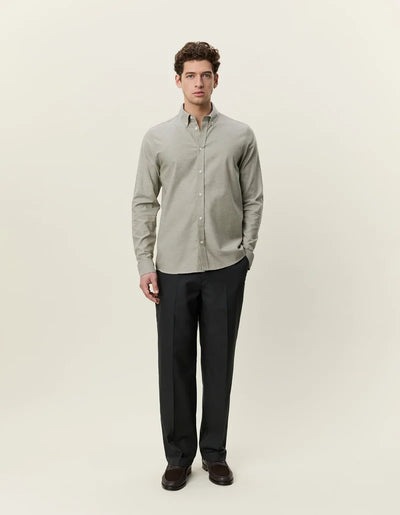 Soft Flannel Shirt - Laurel Oak Sand