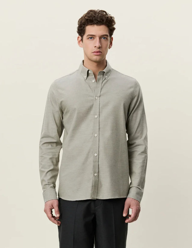 Soft Flannel Shirt - Laurel Oak Sand