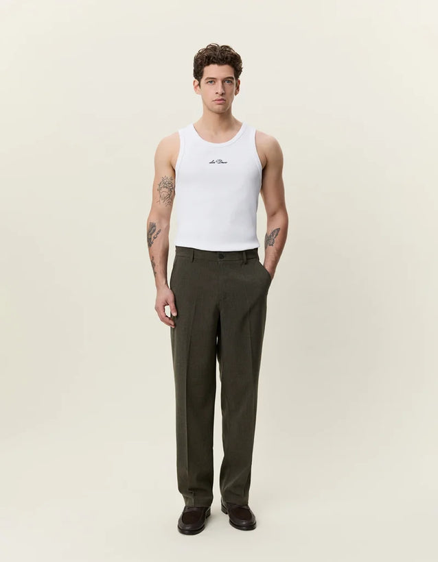 Como Slack Pants - Olive Night