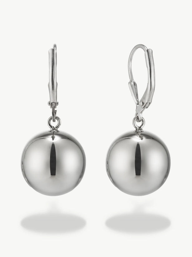 Night Drop Earrings - Sterling Silver