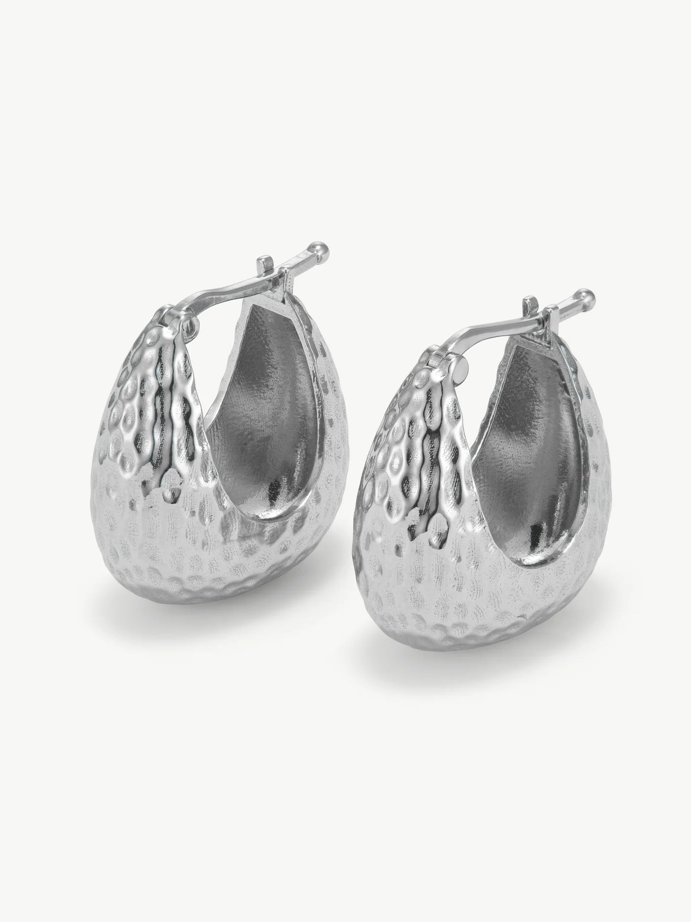 Jude Hoops - Sterling Silver