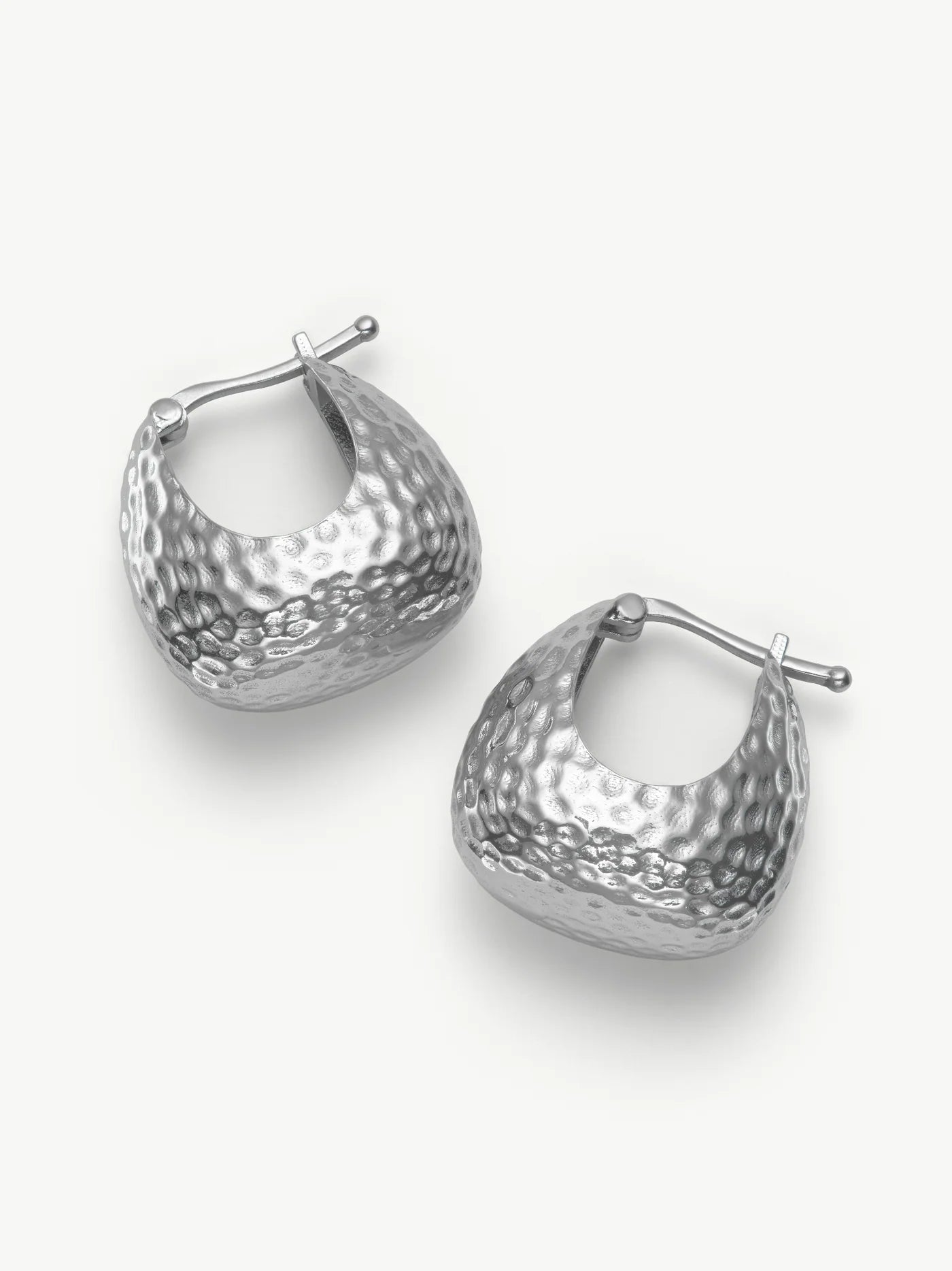 Jude Hoops - Sterling Silver