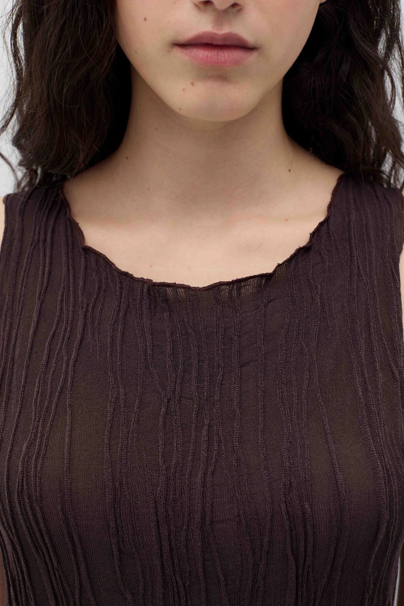 Leila Top - Brown