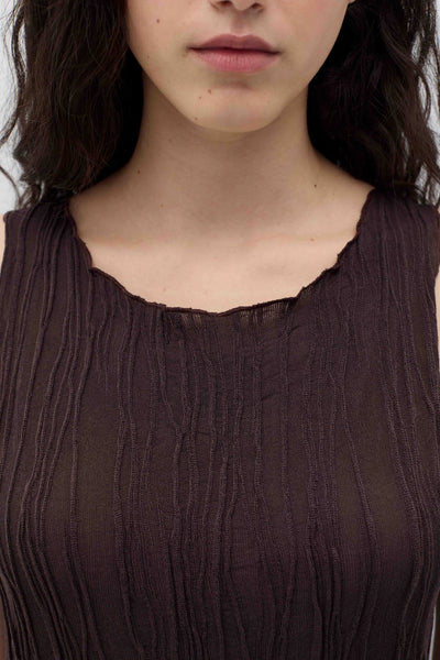 Leila Top - Brown