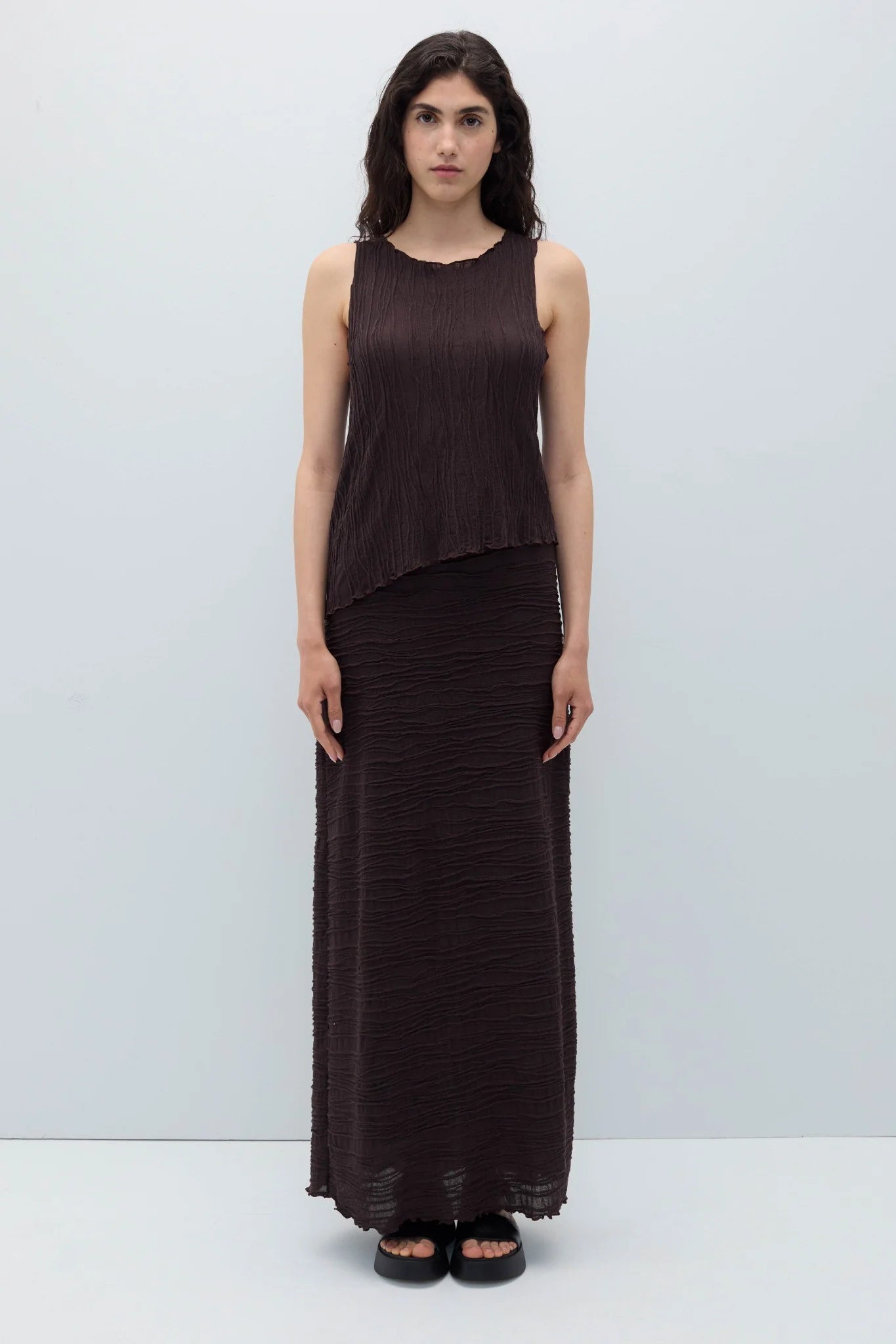 Leila Top - Brown