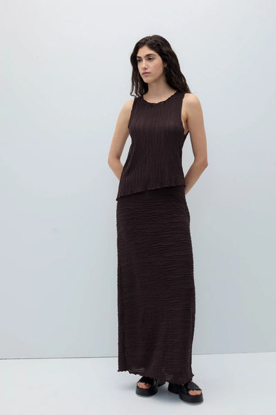Selin Skirt - Brown