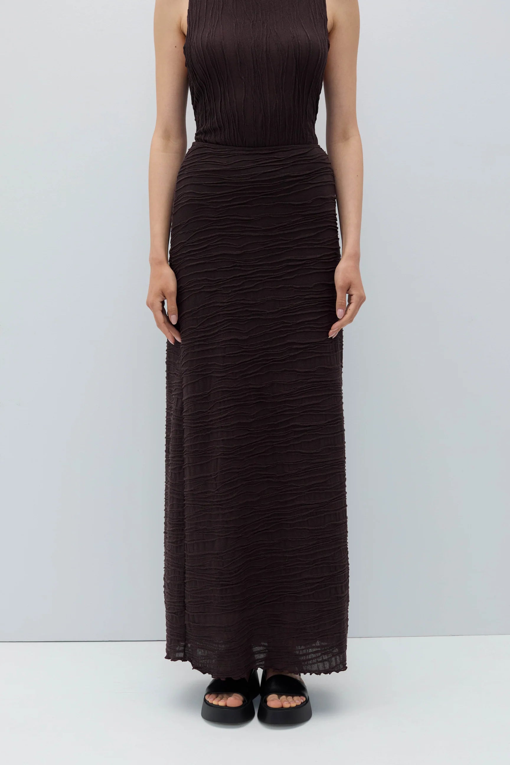 Selin Skirt - Brown