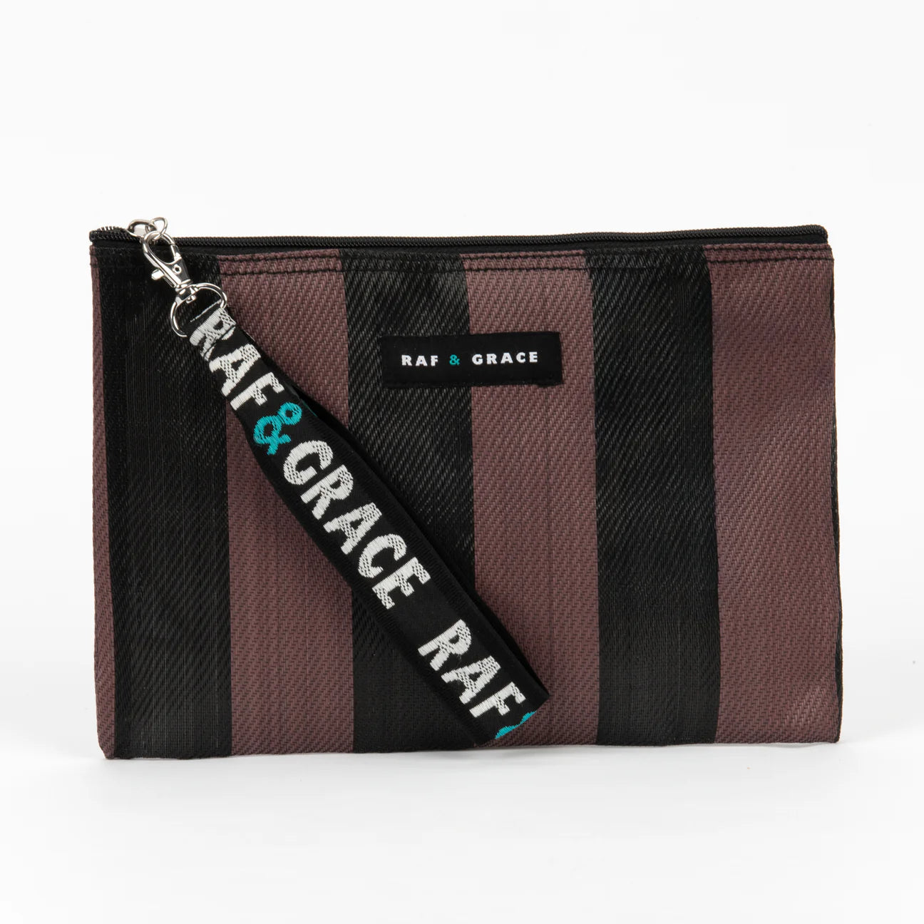 Small Pouch - Fig Brown/Black